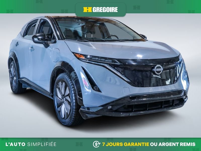 2024 Nissan Ariya EVOLVE+ AUTO AC CUIR TOIT NAV CAM RECULE BLUETOOTH Grey
