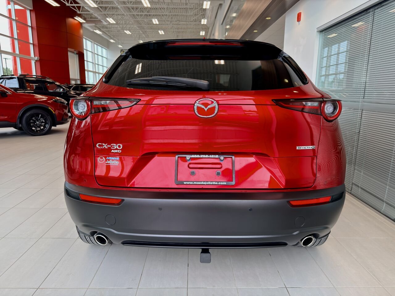 Mazda CX-30 2021 Rouge Notre-Dame-des-Prairies - photo #9