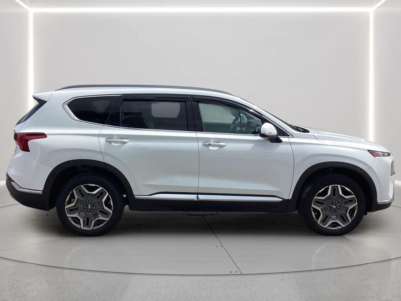 2022 Hyundai Santa Fe Hybrid White Gatineau - photo #5