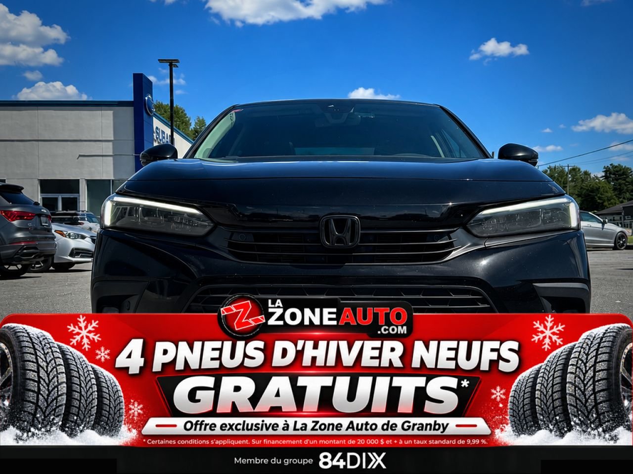 Honda Civic Berline 2022 Noir Granby - photo #9