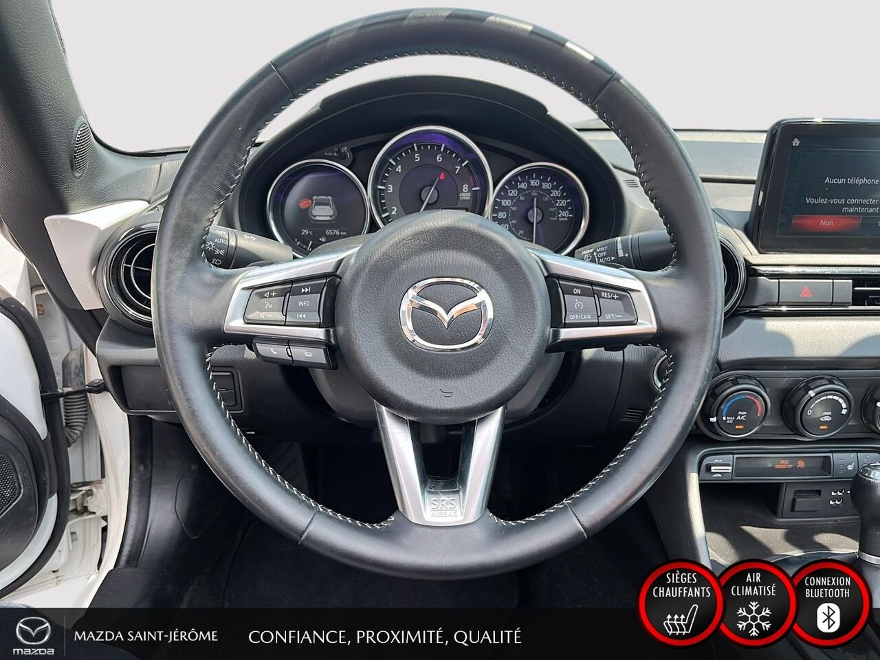 Mazda MX-5 RF 2023 Blanc Ste-Agathe des Monts - photo #13