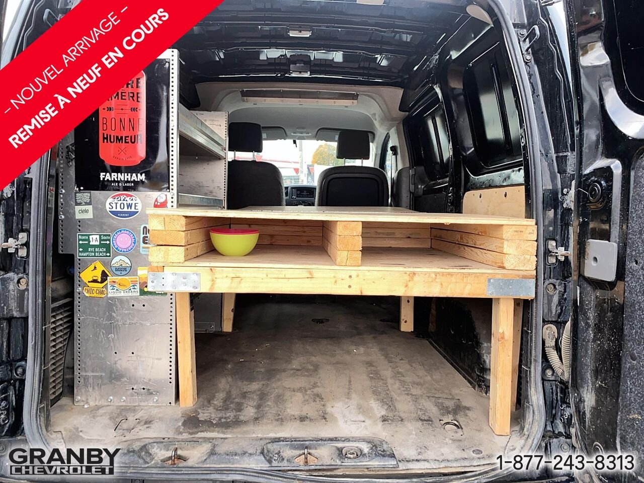2020 Nissan NV200 Cargo compact I4 S | 27-0095A Black Granby - photo #6