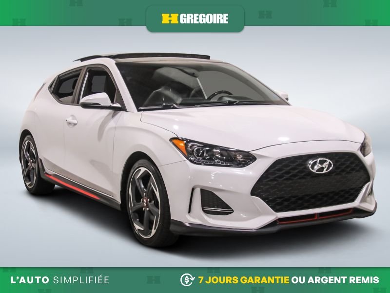 2019 Hyundai Veloster White Blainville - photo #0