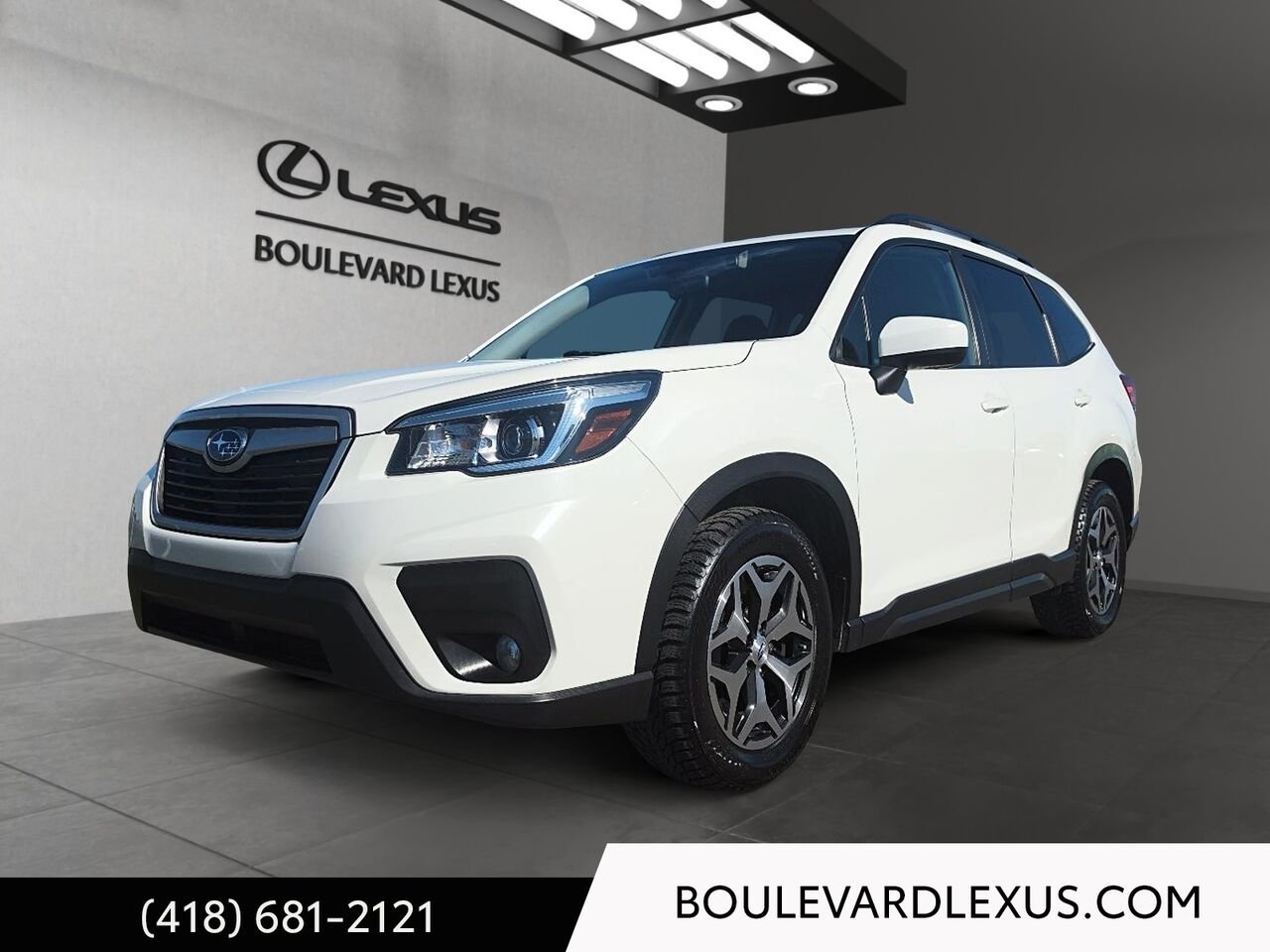 2019 Subaru Forester 137928A | 2.5i Tourisme avec ensemble EyeSight White Quebec - photo #0