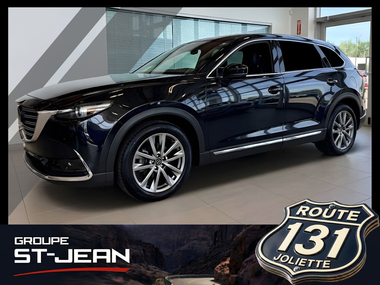 2022 Mazda CX-9 Black Notre-Dame-des-Prairies - photo #0