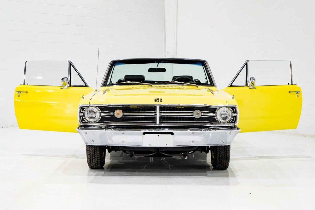 Dodge Dart *PRIX EN USD* GTS Conv Matching #s 340 cu in With Original Built Sheet 1968 Jaune Montréal - photo #36