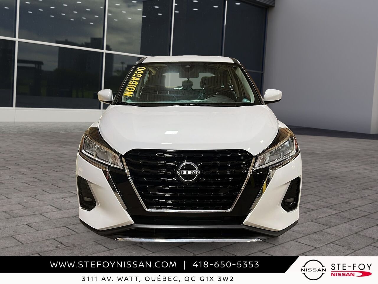 Nissan Kicks S 2024 Blanc Ste-Foy - photo #1