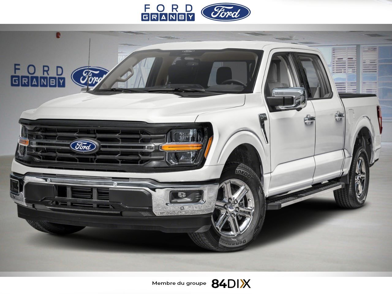 Ford F-150 2025 Blanc Oxford Granby - photo #0