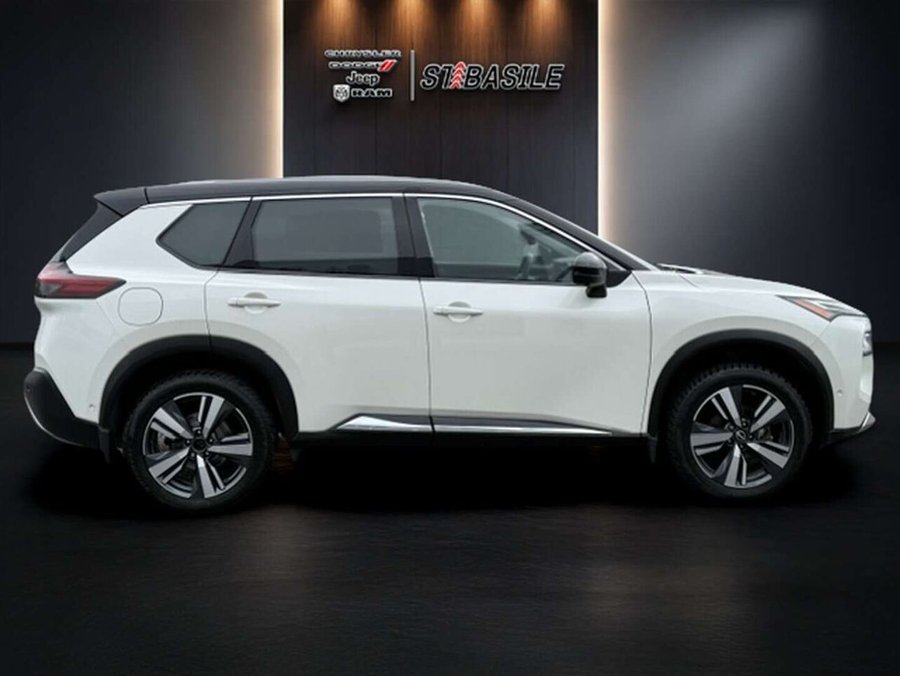 2023 Nissan Rogue PLATINUM, AWD, CUIR, TOIT PANO, DEMARREUR ++ White