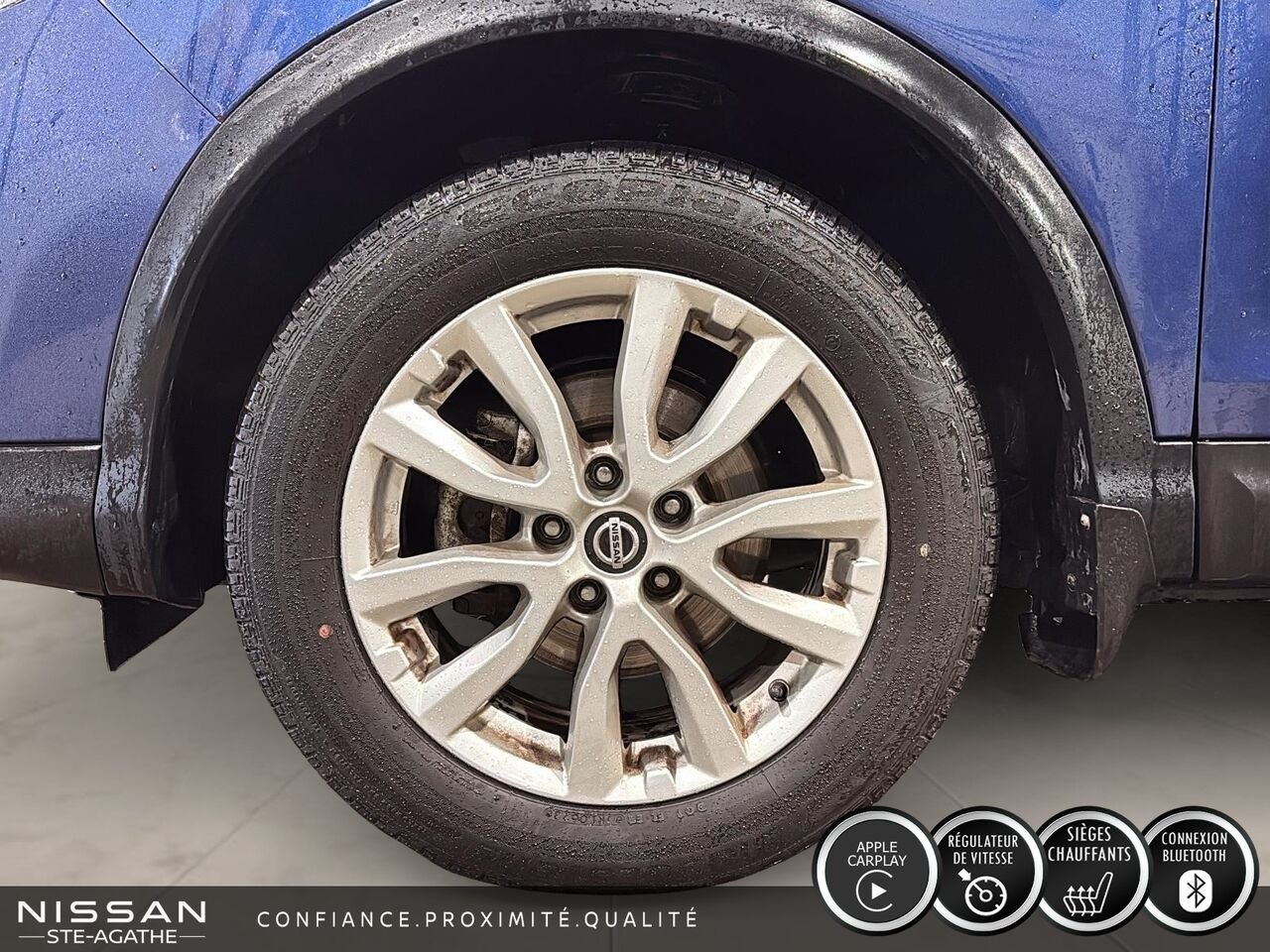 2023 Nissan Qashqai S TI | JAMAIS ACCIDENTÉ | SIÈGES CHAUFFANTS | ANGLES MORTS | CAMÉRA DE RECUL Blue Saint-Jérôme - photo #6