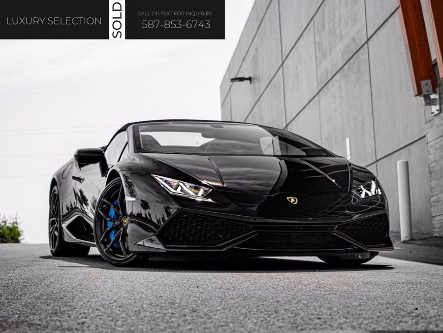 2016 Lamborghini Huracan 2016 Black