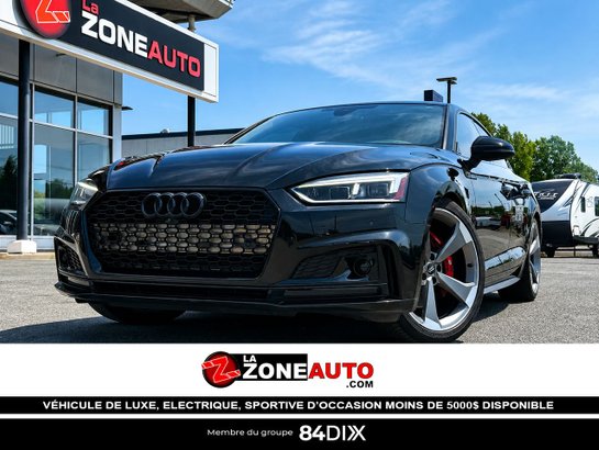 Audi S5 Sportback Technik 2019 2019 Noir