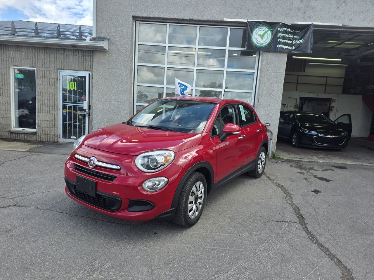 fiat 500x 2016 Rouge Longueuil, - photo #0