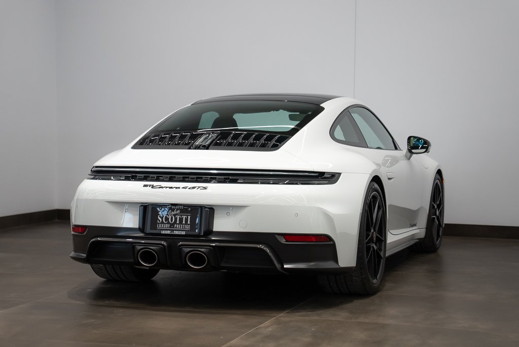 2026 Porsche 911 Carrera 4 GTS Coupe \\ NO LUXURY TAX White Kirkland - photo #4