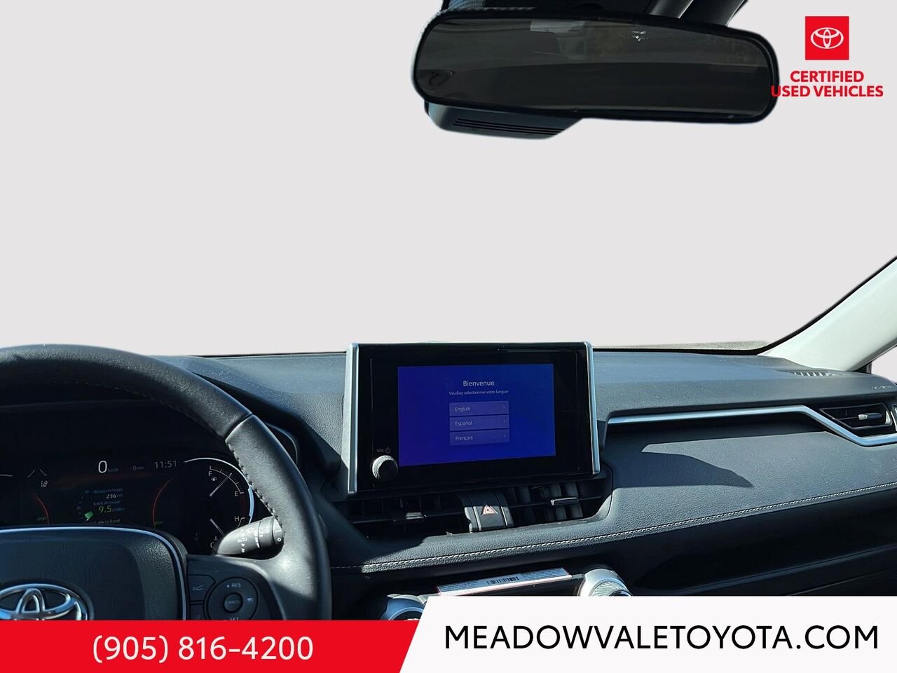 2024 Toyota RAV4 One Owner, Clean Car Fax, Power Sunroof, Power Trunk, Power Seat Grey Mississauga - photo #13
