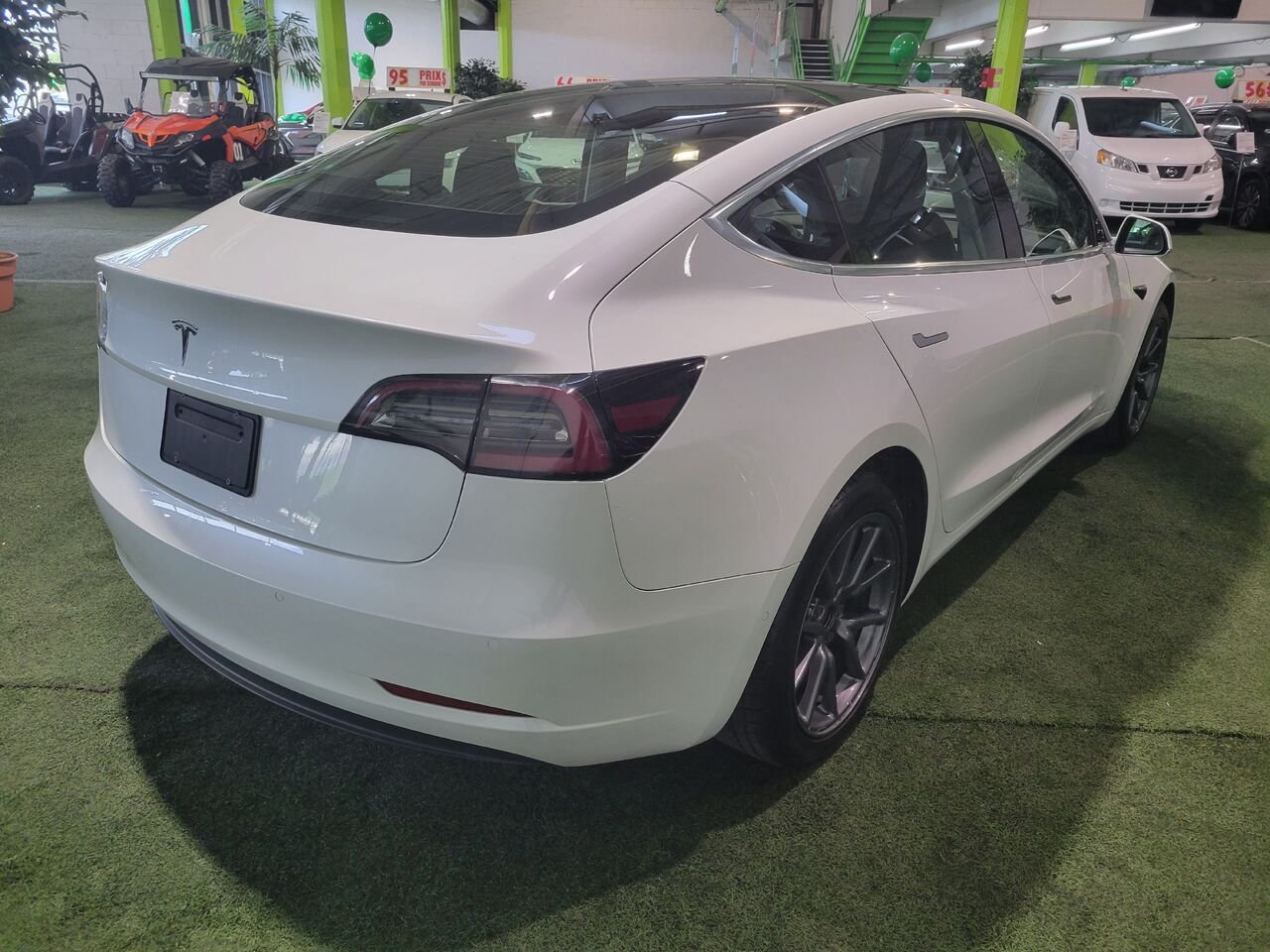 Tesla Model 3 2020 Blanc Longueuil, - photo #5