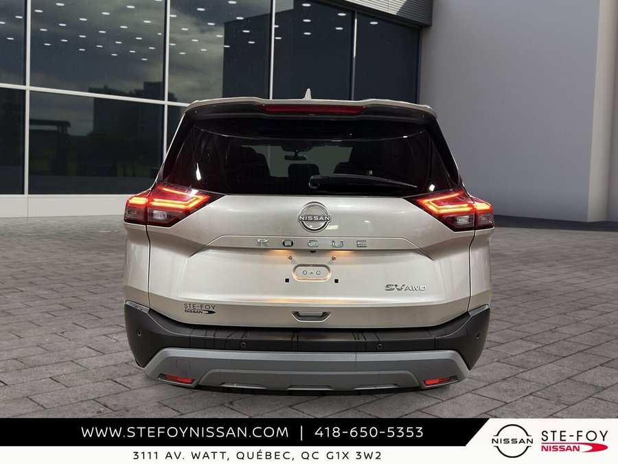 2023 Nissan Rogue SV TI SV TRACTION INTEGRALE TOIT OUVRANT SIEGES CHAUFFANTS, CARPLAY, CAMERA DE RECUL, VOLANT CHAUFFANT Silver