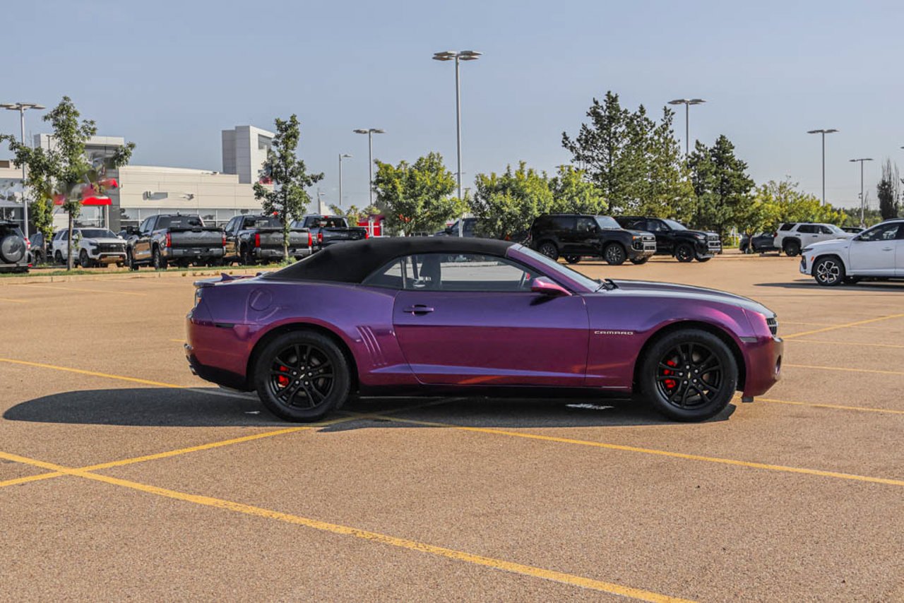 2013 Chevrolet Camaro 2dr Conv 1LT Grey Sherwood Park - photo #9