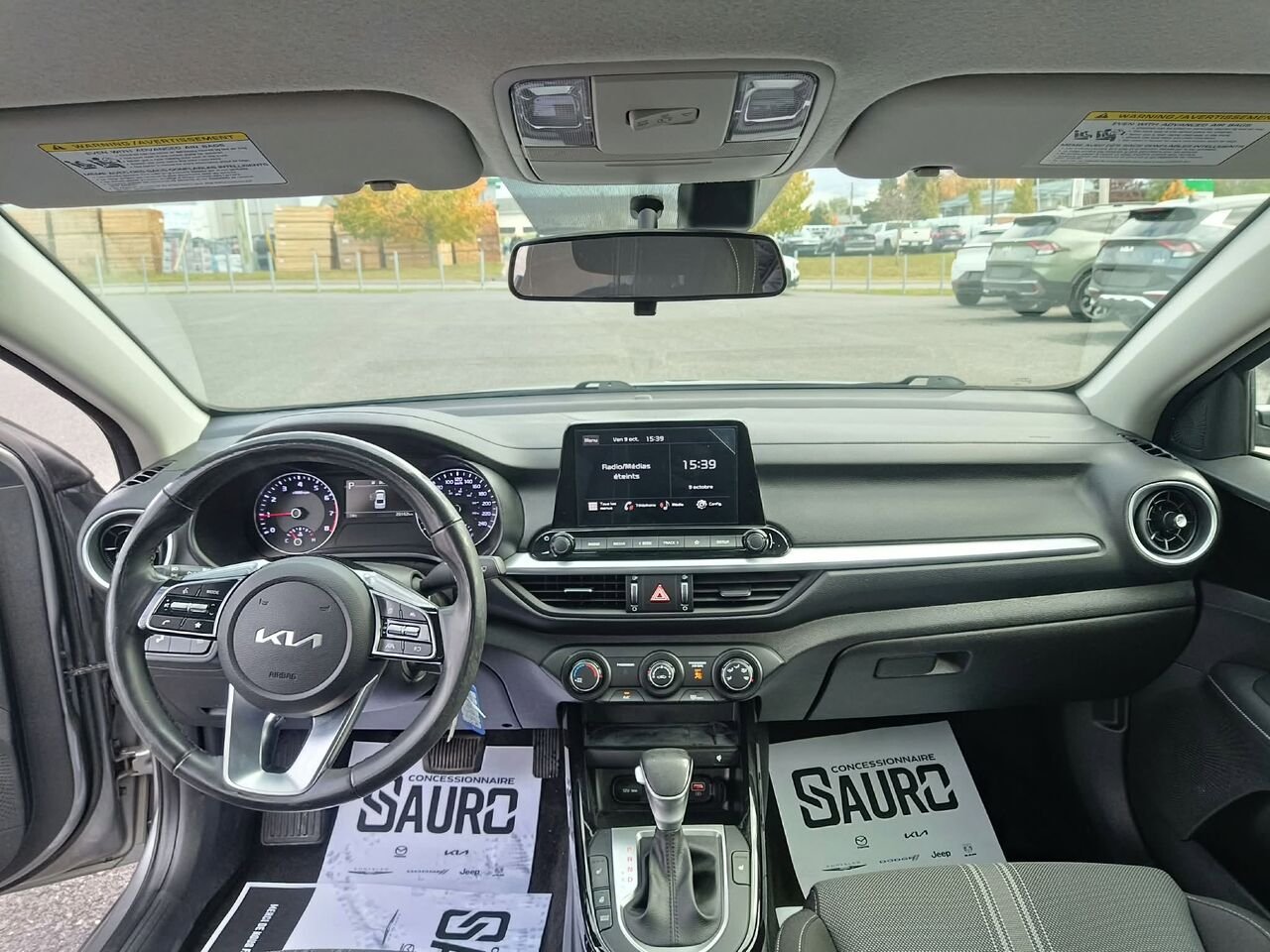 Kia Forte 2023 Gris Lac Mégantic - photo #10