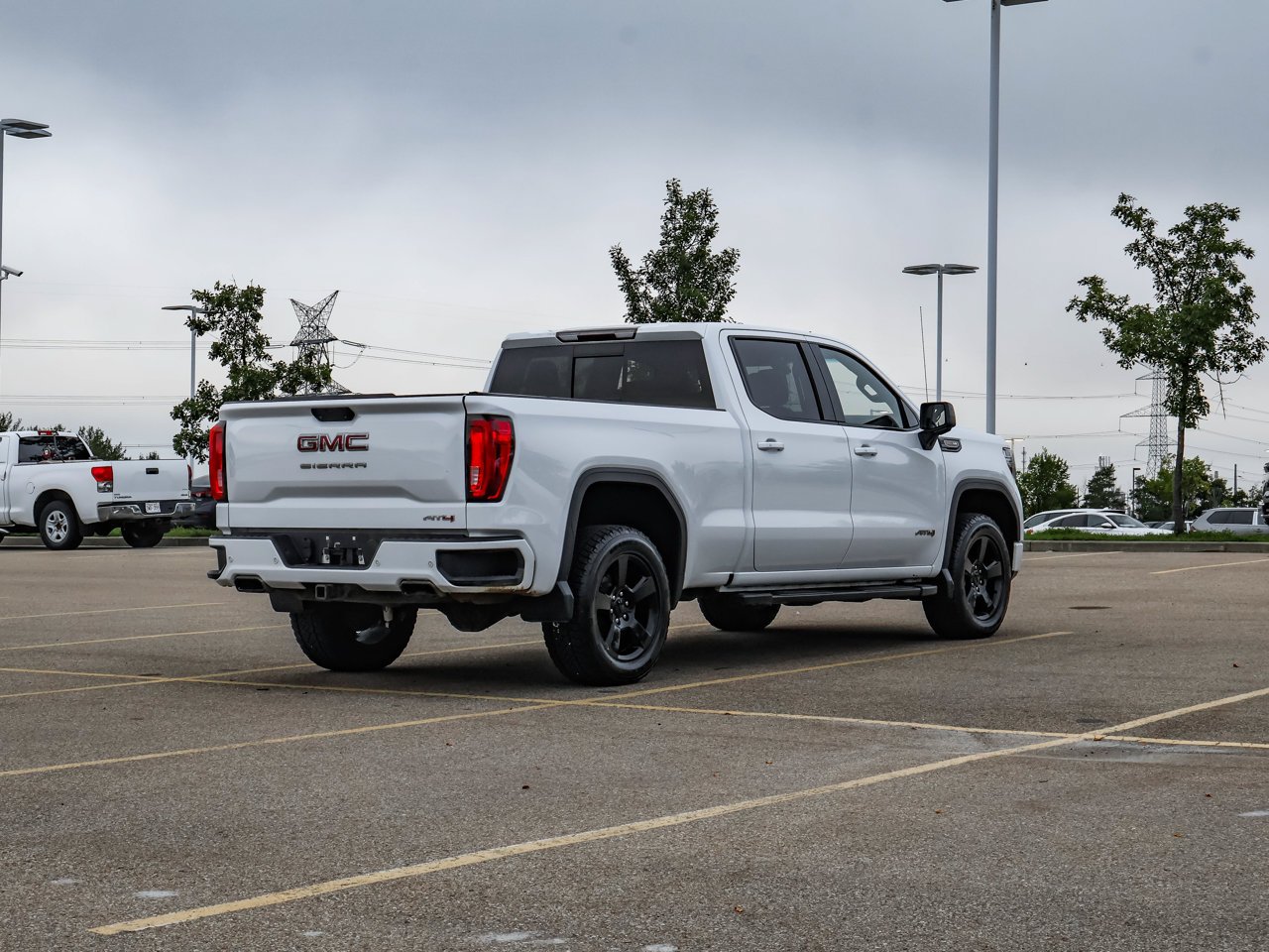 2019 GMC Sierra 1500 4WD Crew Cab 157 AT4 White Sherwood Park - photo #7