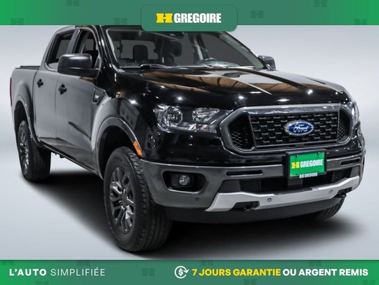 2020 Ford Ranger XLT AWD AUTO A/C NAV GR ELECT MAGS CAM RECUL BLUET Black