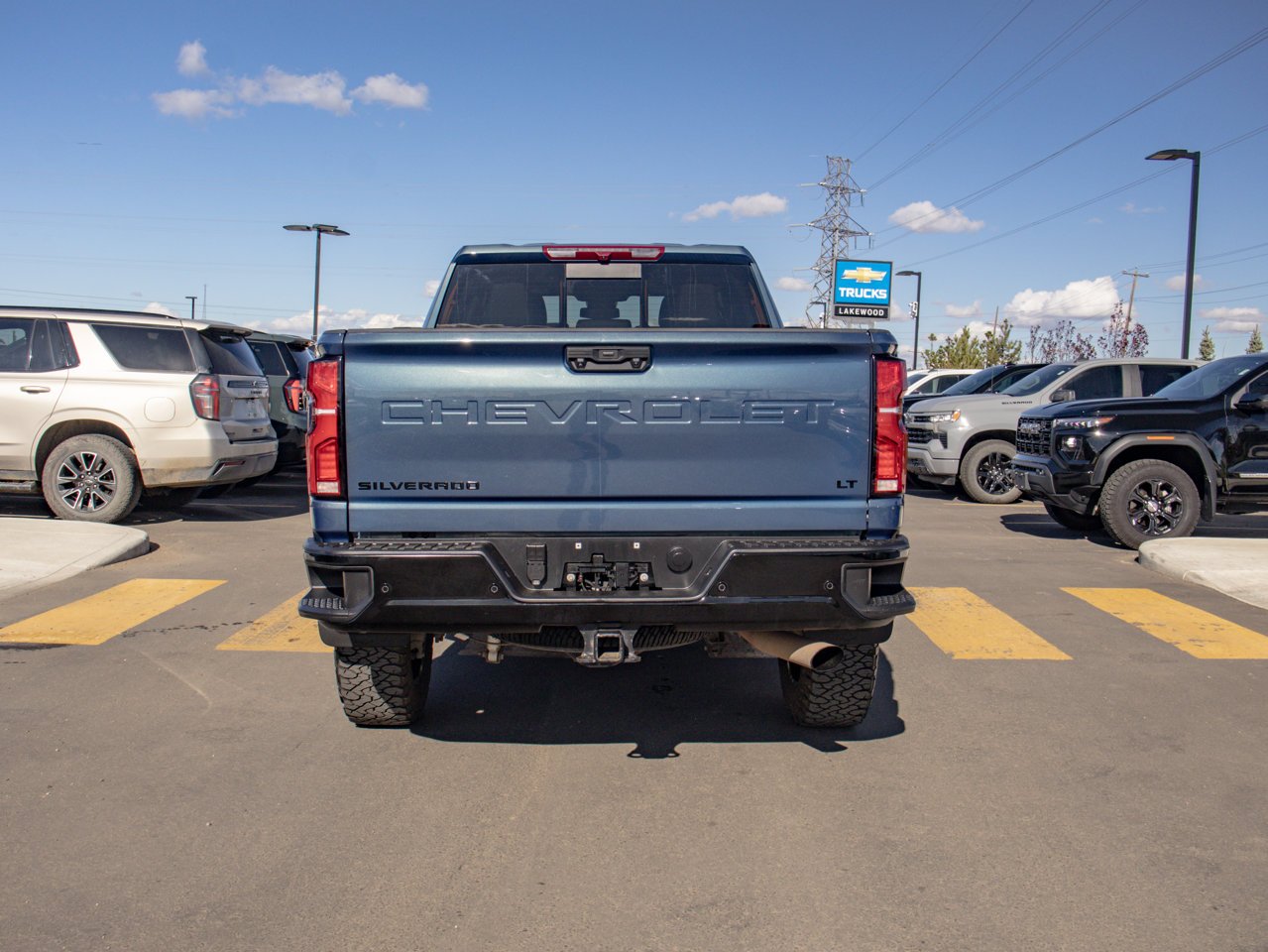 2025 Chevrolet Silverado 3500HD 4WD Crew Cab 159 LT Blue Sherwood Park - photo #8