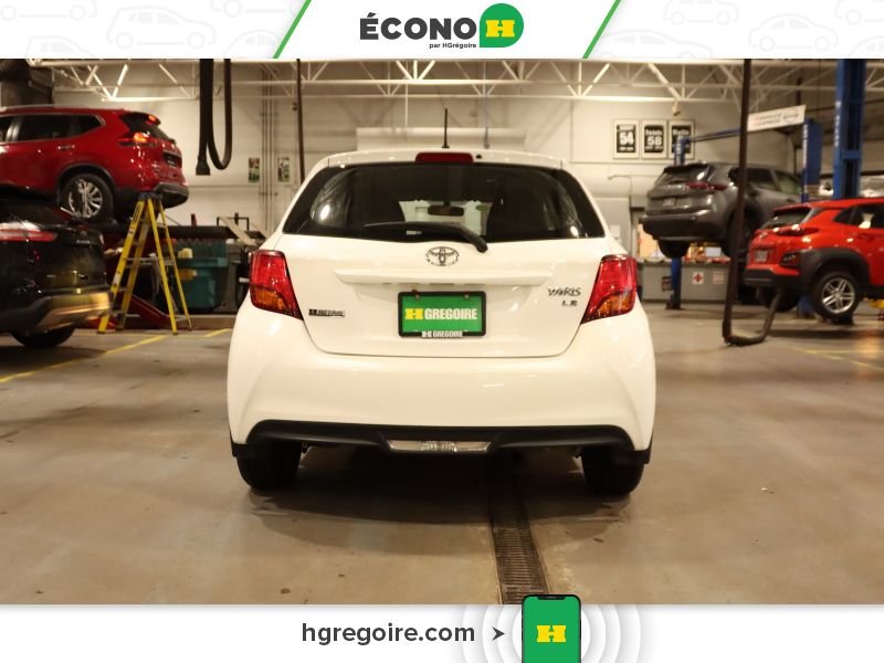 2015 Toyota Yaris White Blainville - photo #6