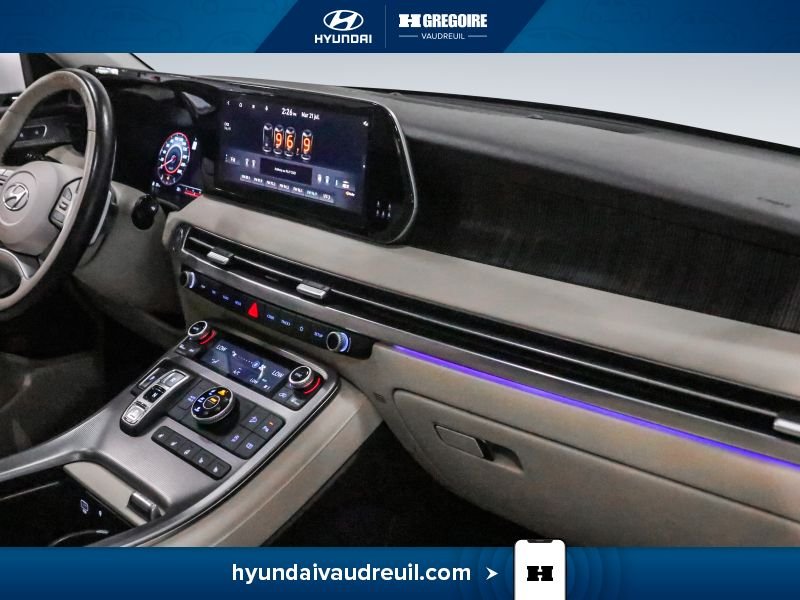 Hyundai Palisade YW186 | Ultimate Calligraphy w/Beige 7-Passenger AWD 2023 Blanc Laval - photo #37
