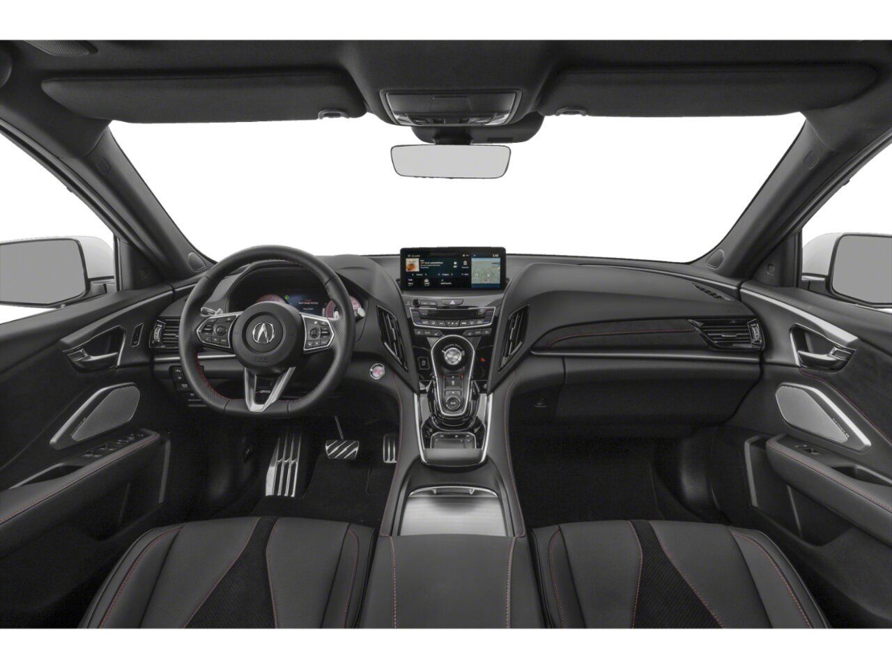 Acura RDX A-Spec 2023 LIQUID CARBON METALLIC(NH-885MX)-RED Saint-Eustache - photo #9