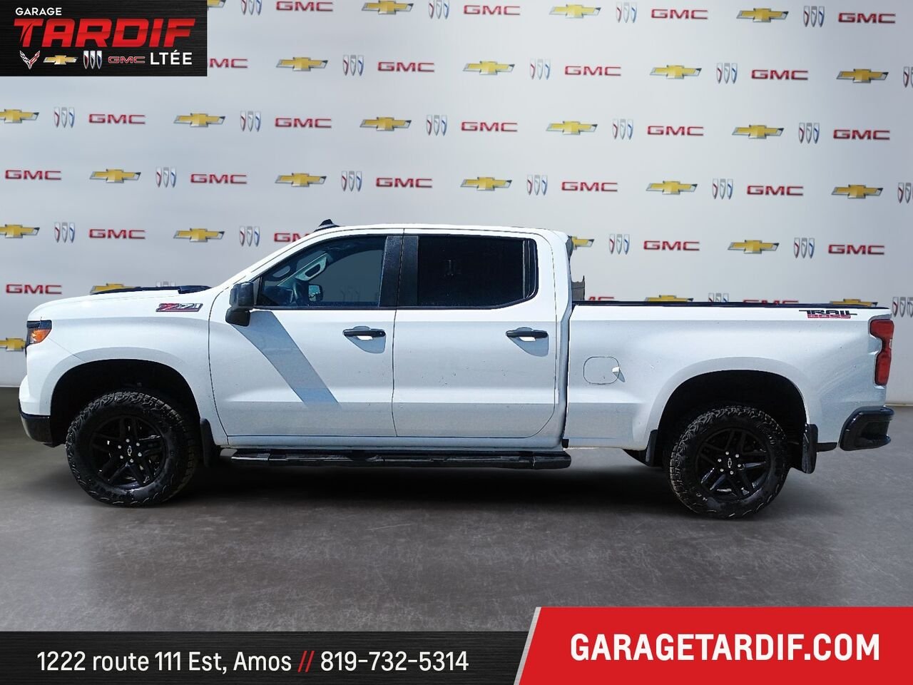 2024 CHEVROLET Silverado 1500 CUSTOM TRAIL BOSS CREW CAB 5.3L White Amos - photo #4