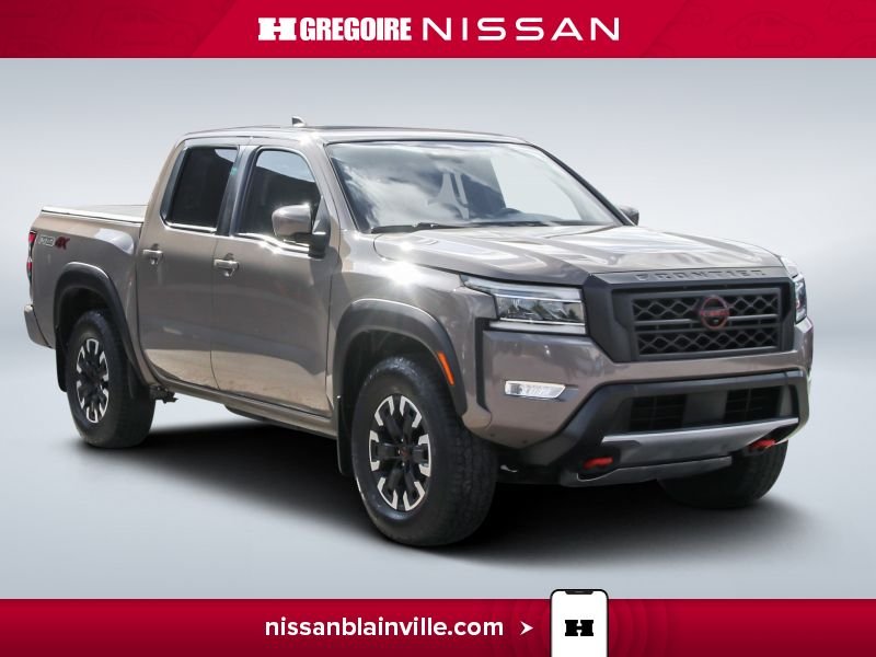 Nissan Frontier PRO-4X 0 ACCIENT 1 PROPRIO AWD SIEGE ELECTRIQUE 2022 Brun