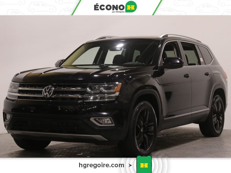 2019 Volkswagen Atlas Black Blainville - photo #2