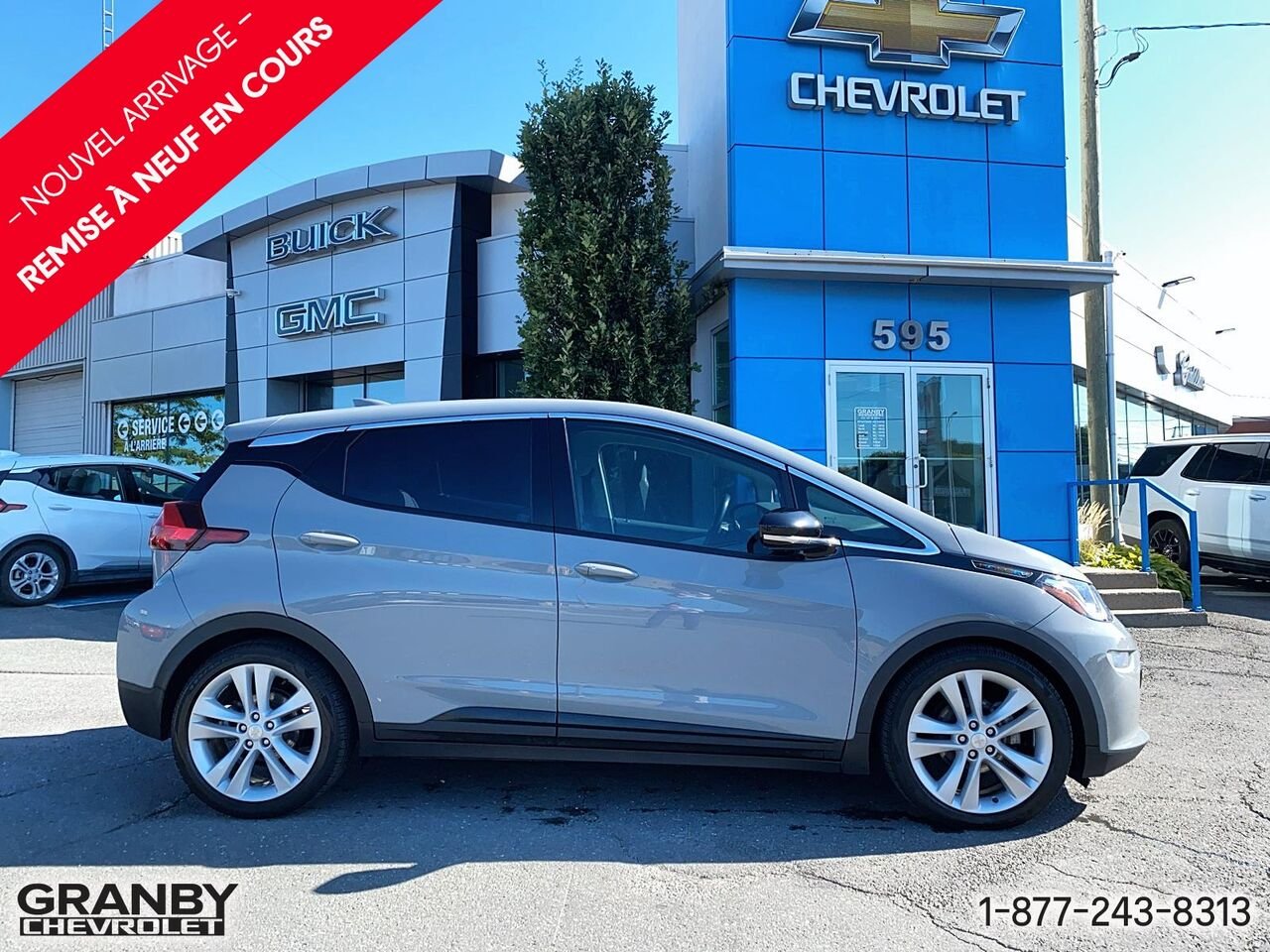 Chevrolet Bolt EV Familiale 5 portes LT | 27-0167A 2020 Gris Granby - photo #3