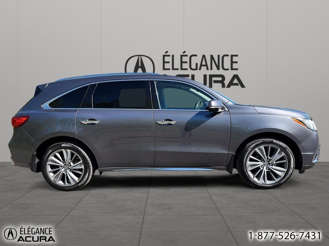 Acura MDX Elite Pkg | 26047A 2017 Gris Granby - photo #3