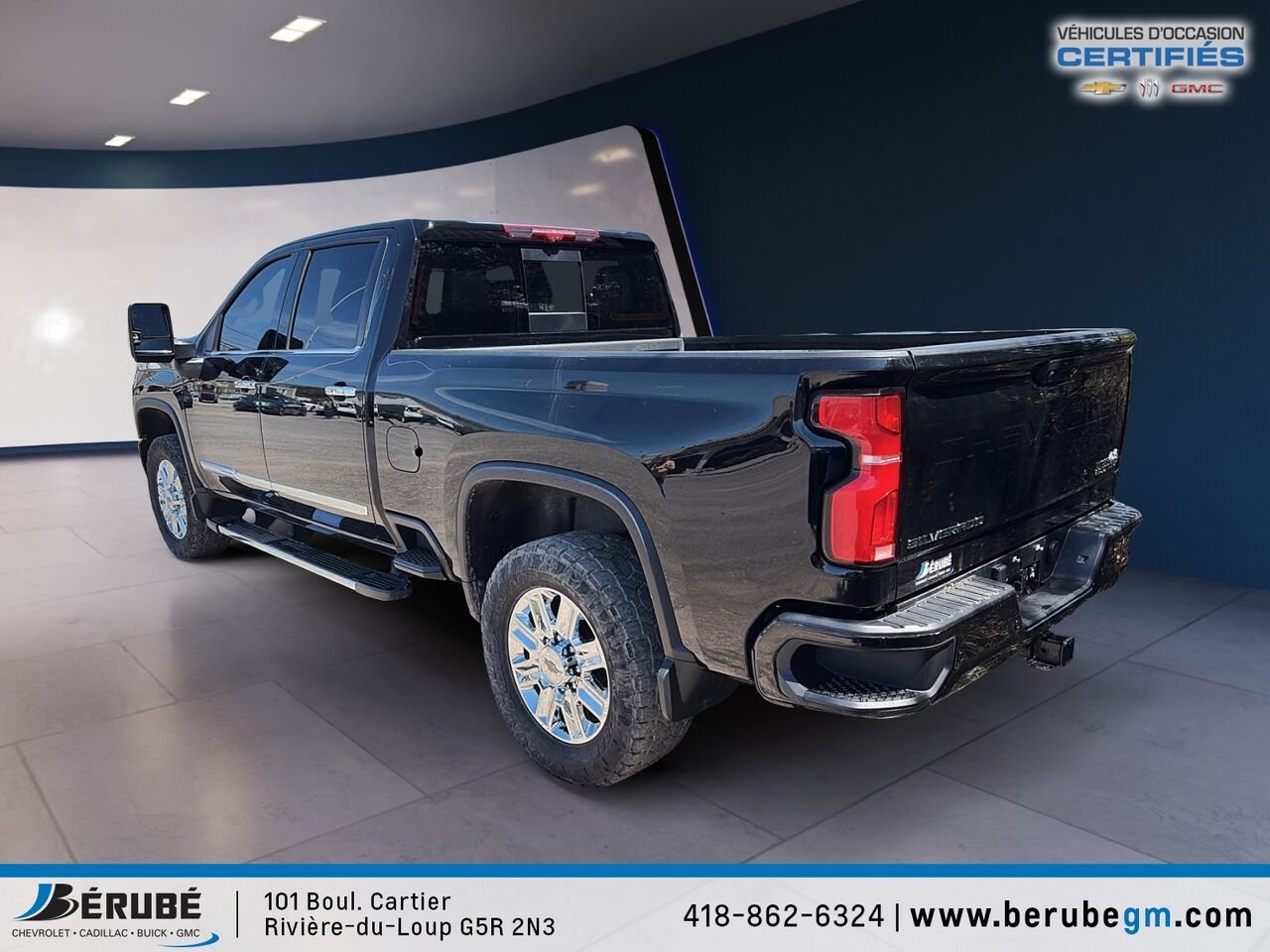 2024 CHEVROLET SILVERADO 2500 CAISSE STANDARD DE 6 PIED High Country Black Rivière-du-Loup - photo #2