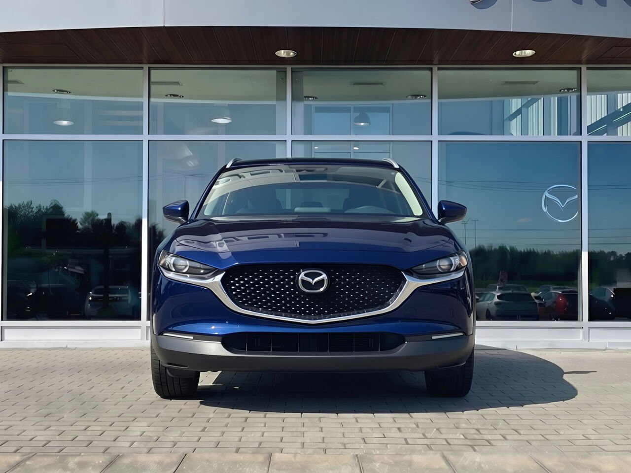 2026 MAZDA CX-30 Deep Crystal Blue Mica Notre-Dame-des-Prairies - photo #4