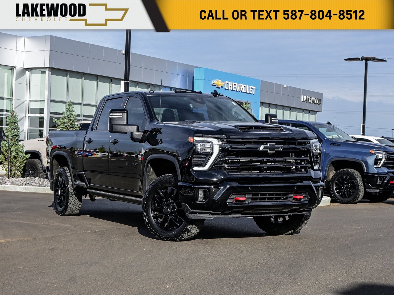 2025 Chevrolet Silverado 3500HD 4WD Crew Cab 159 LTZ Black Sherwood Park - photo #0