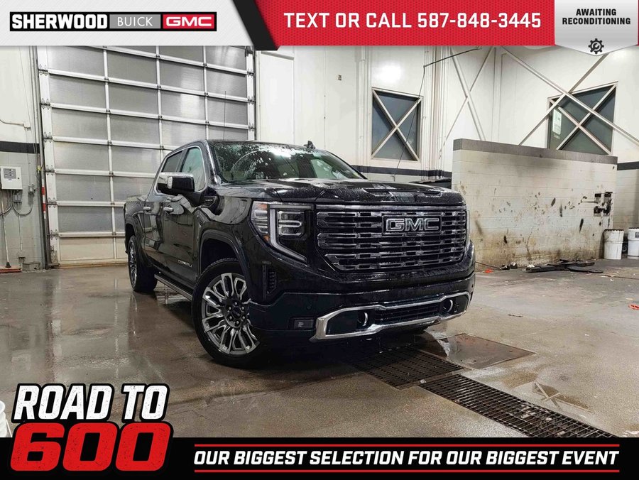 2025 GMC Sierra 1500 Denali Ultimate 3.0L | Sunroof Black