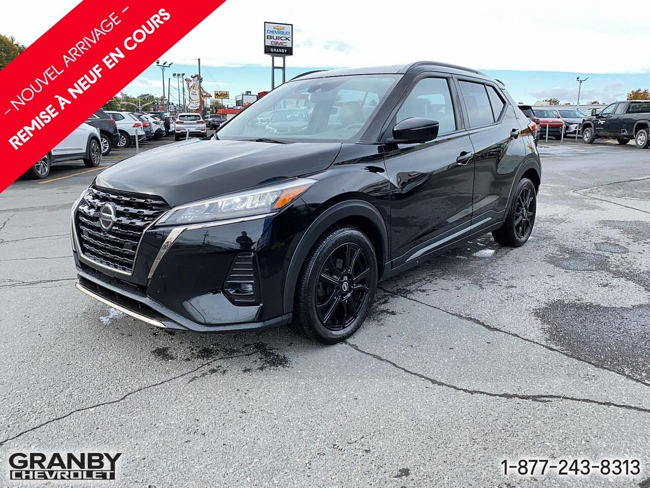 Nissan Kicks SR TA | 27-0120A 2021 Noir Granby - photo #0