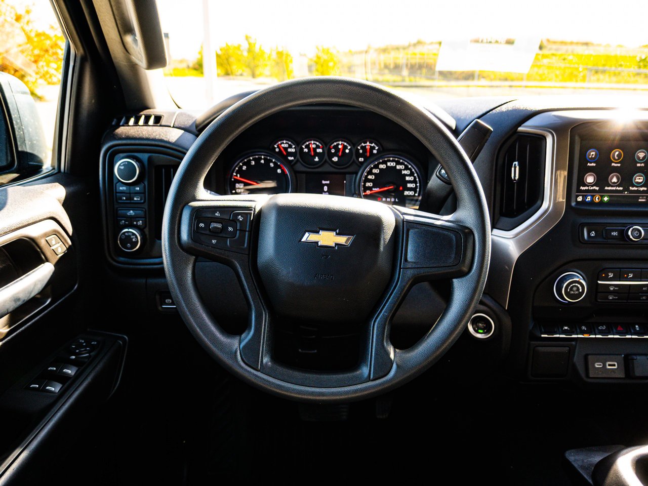 2024 Chevrolet Silverado 1500 4WD Crew Cab 147 Custom Grey Sherwood Park - photo #30