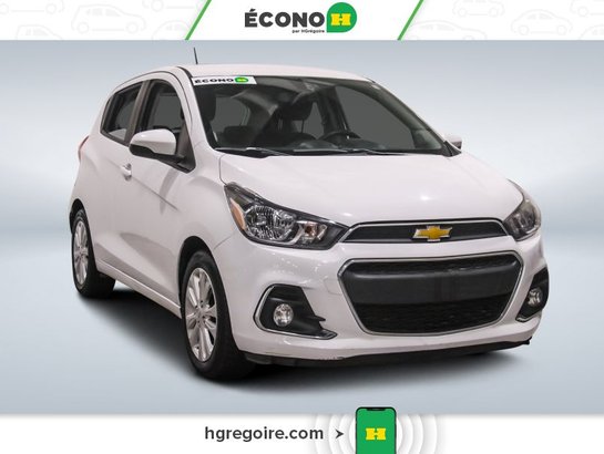 2018 Chevrolet Spark LT AUTO TOIT GR ÉLEC A/C BLUETOOTH CAMÉRA MAGS White