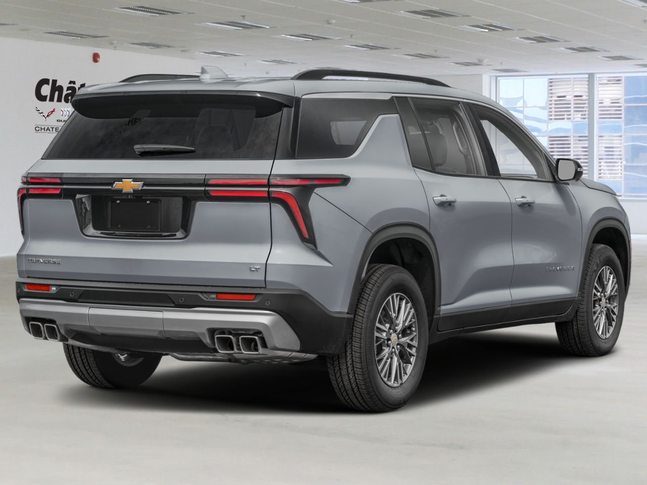 2027 CHEVROLET Traverse Traction intégrale, 4 portes LT Sterling Grey Metallic Châteauguay - photo #2