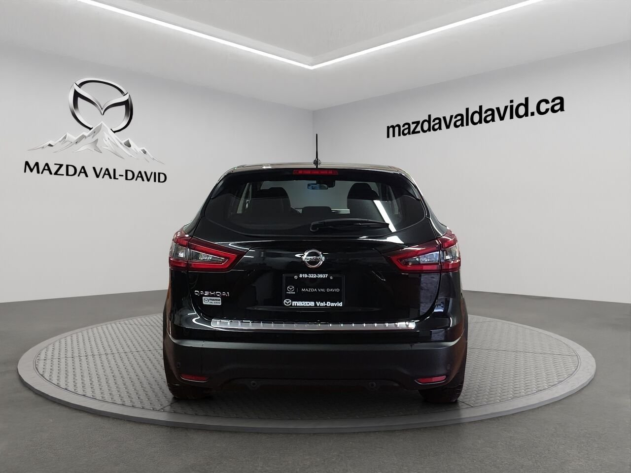 Nissan Qashqai S TA CVT, Cruise control, commande audio au volant, détecteur d'angles morts 2023 Noir Val-David - photo #19