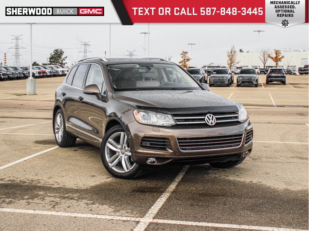 2014 Volkswagen Touareg 4dr TDI Execline Brown Sherwood Park - photo #0