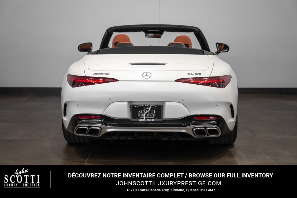 2022 Mercedes-Benz SL White Saint-Eustache - photo #5