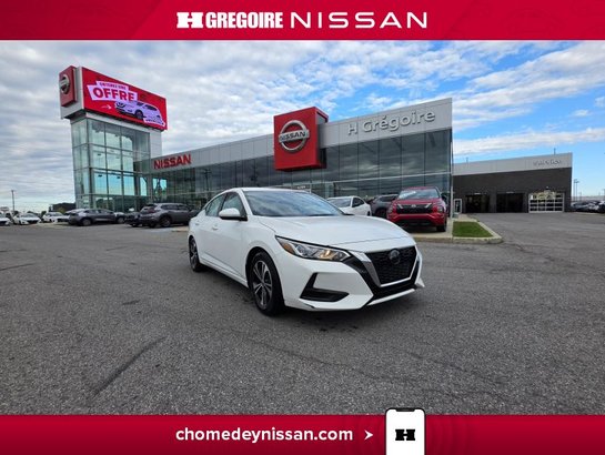 Nissan Sentra SV Mag Carplay Bancs Chauffants à partir 2.99% 2022 Blanc