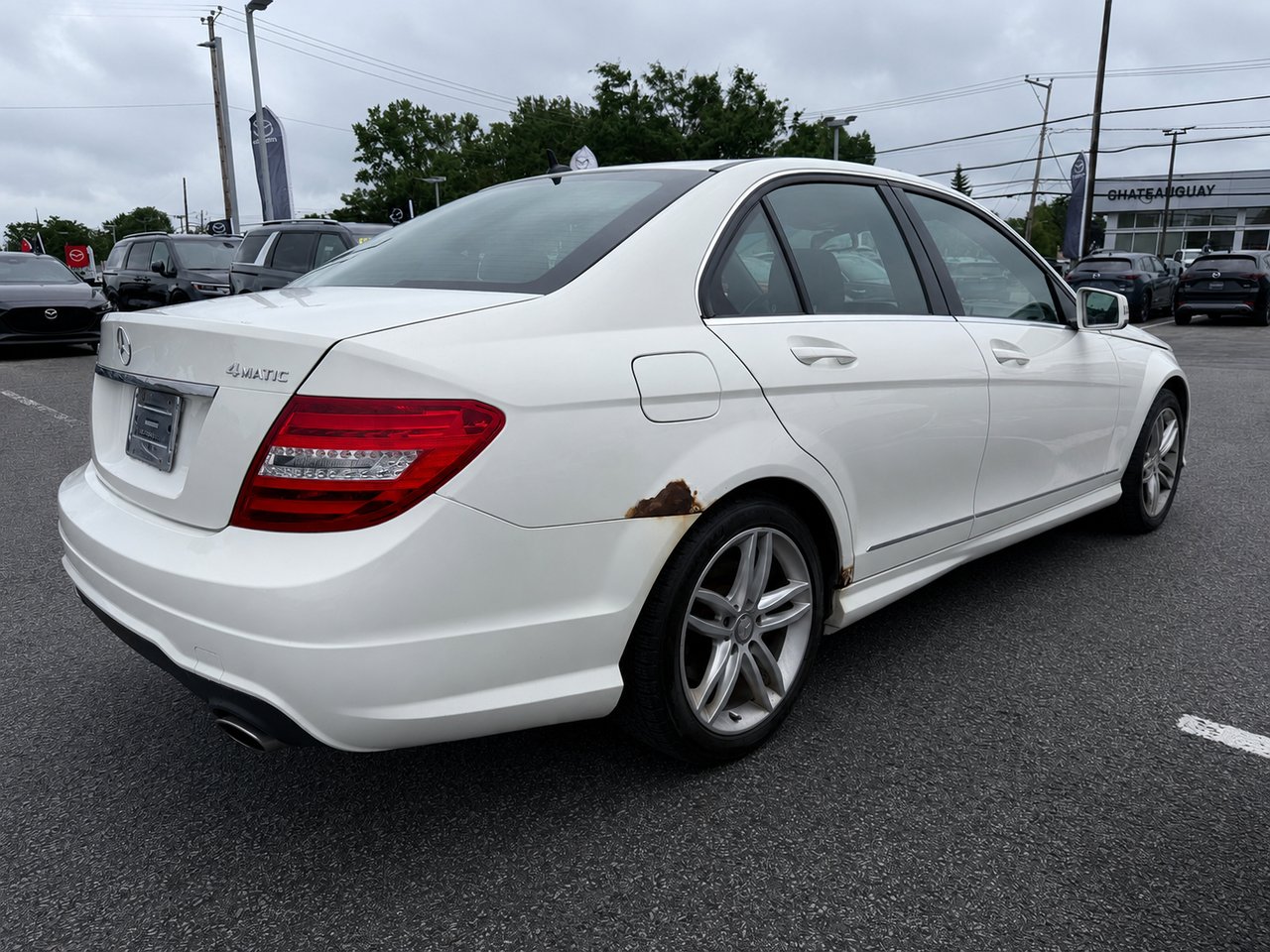 MERCEDES-BENZ C250 4MATIC 2012 Blanc Châteauguay - photo #4