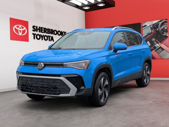 2026 Volkswagen Taos Comfortline 4MOTION/SIÈGES CHAUFFANTS/SIÈGES EN CUIR/AC BIZONE/BLUETOOTH/CAMÉRA DE RECUL/ Blue