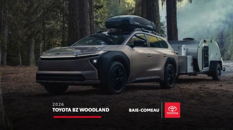 Toyota bZ Woodland 2026: The AWD Electric SUV Designed for the Côte-Nord