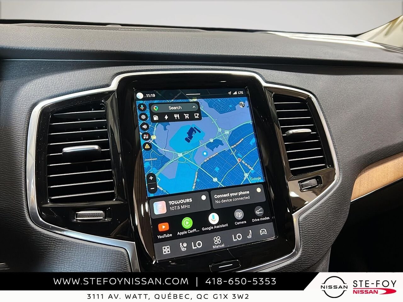 2024 Volvo XC90 Recharge PLUS BRIGHT THEME White Ste-Foy - photo #17